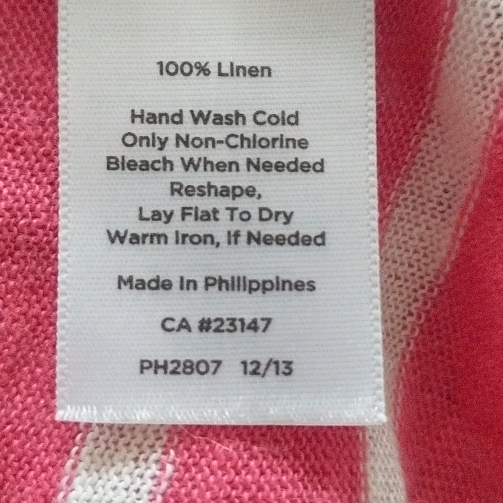 Talbot's Linen Top XL - Picture 5 of 5